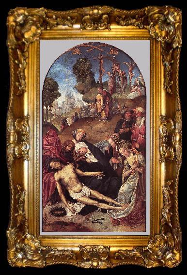 framed  ENGELBRECHTSZ., Cornelis The Lamentation kjk, ta009-2